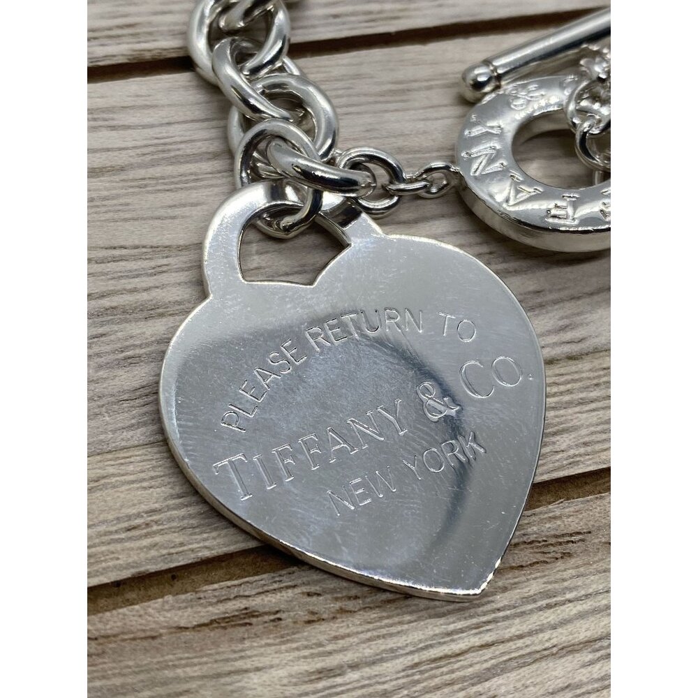 Tiffany & Co Jumbo Choker Toggle Please Return To Tiffany Sterling Silver 925